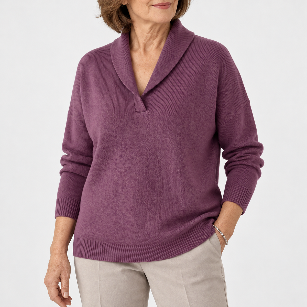 Clarissa | Comfy V-Neck Jumper