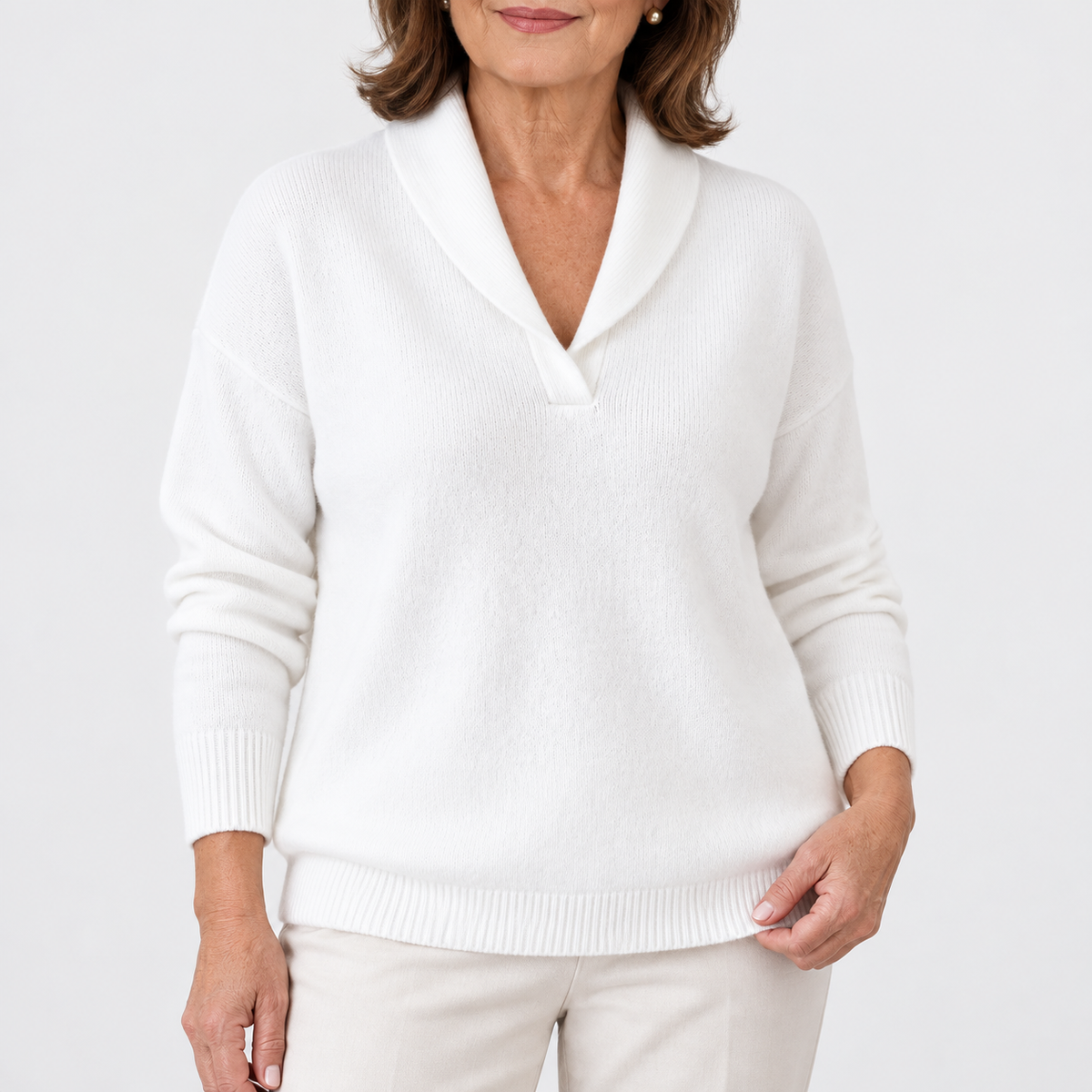 Clarissa | Comfy V-Neck Jumper