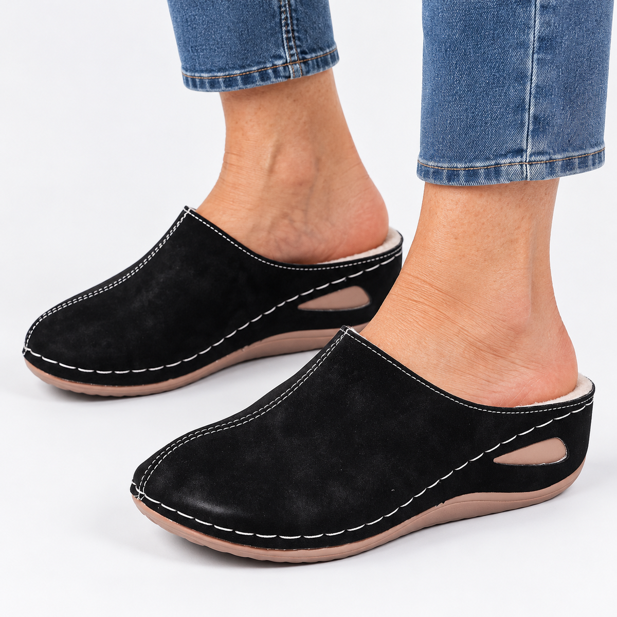 Freya | Warm Faux-Fur Lined Slippers