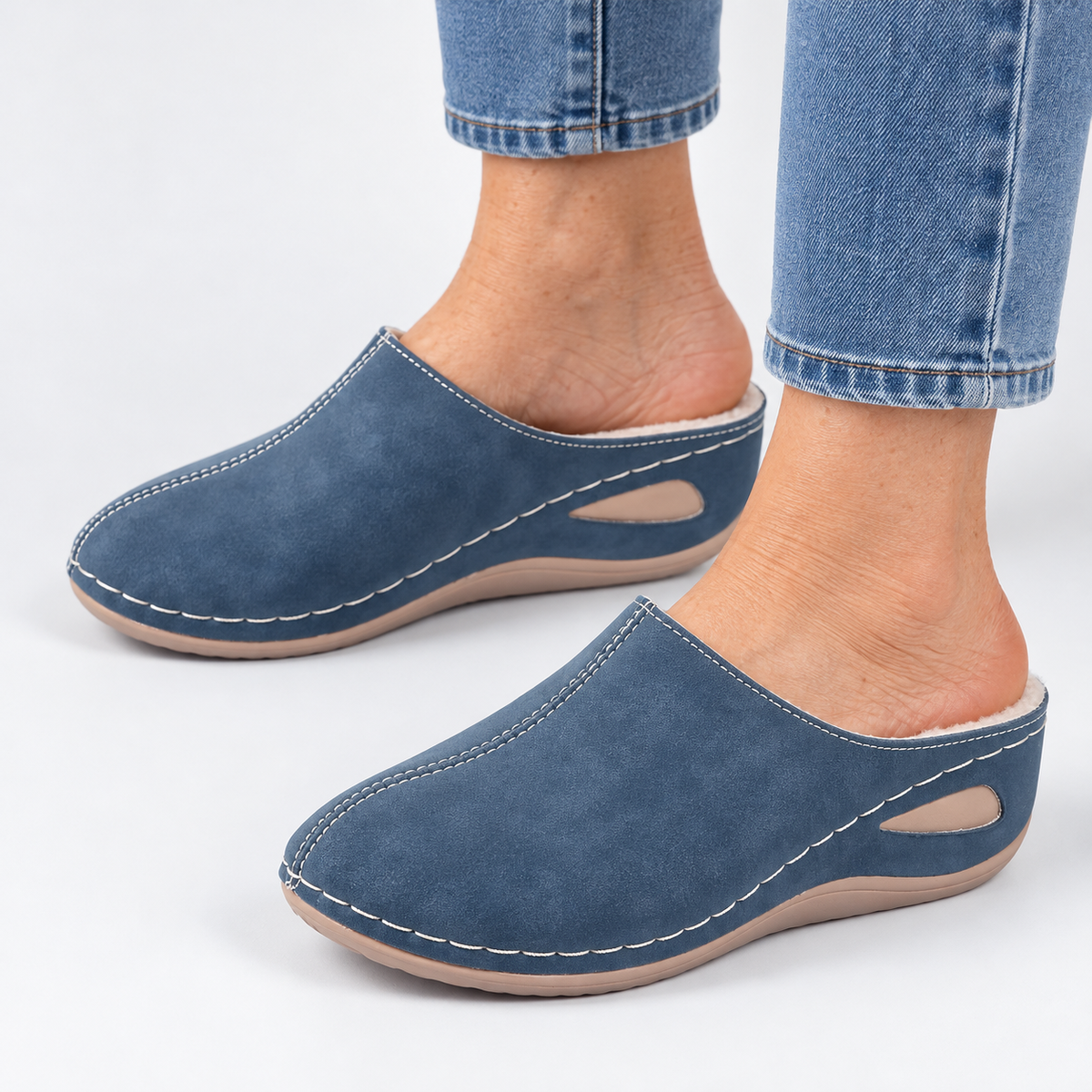 Freya | Warm Faux-Fur Lined Slippers