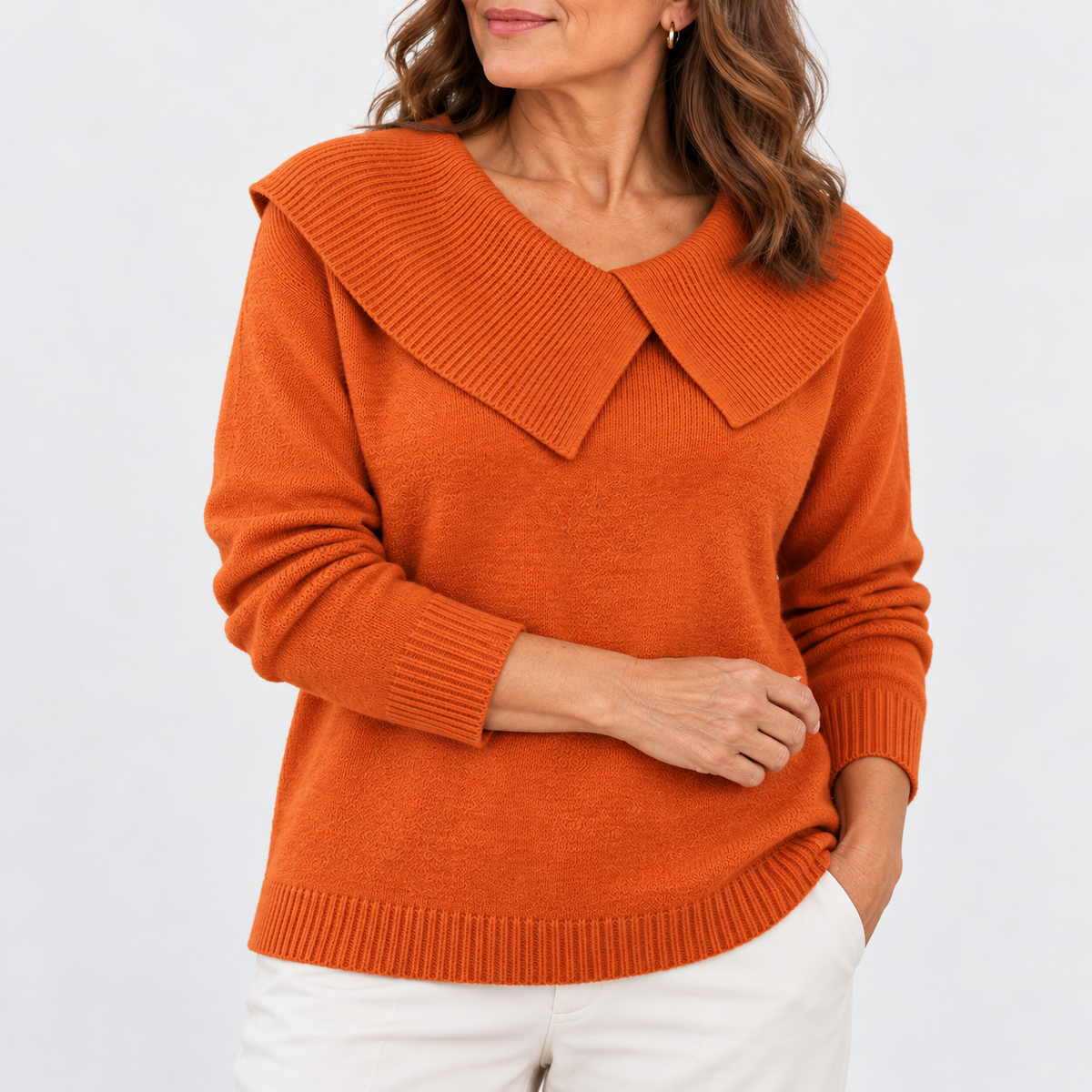 Sylvie | Draped-Neck Jumper