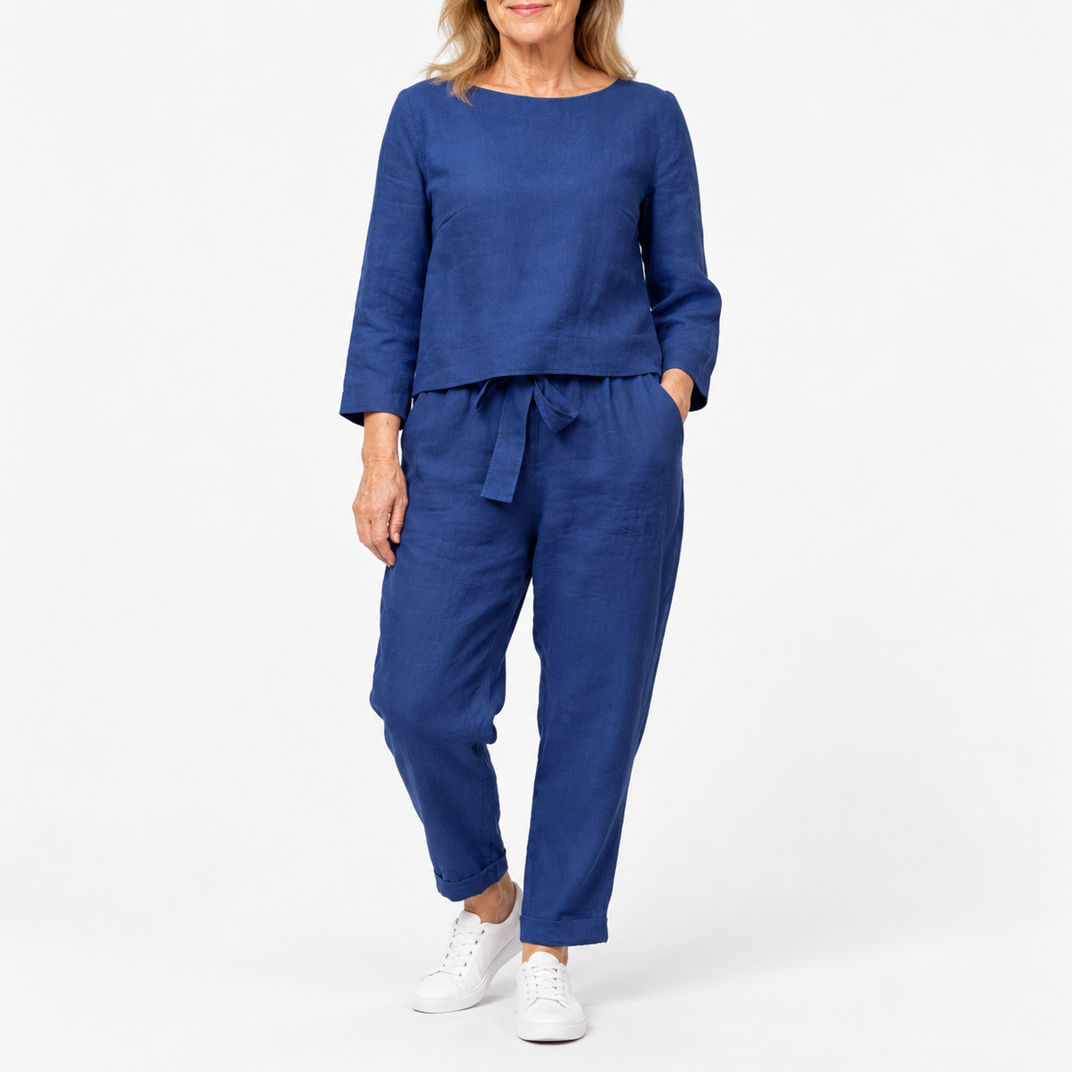 Celestine | Cotton Linen Monochrome Set