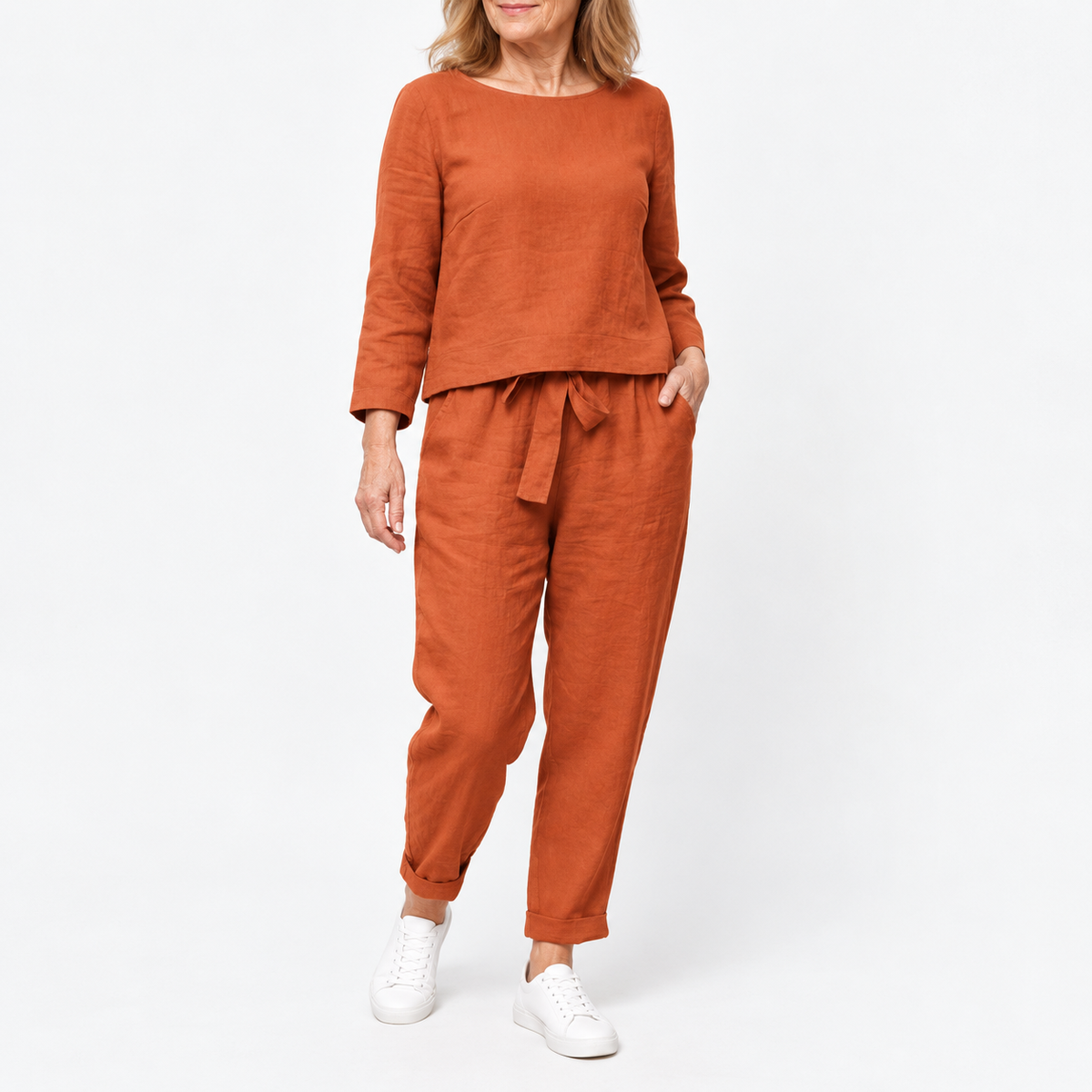 Celestine | Cotton Linen Monochrome Set