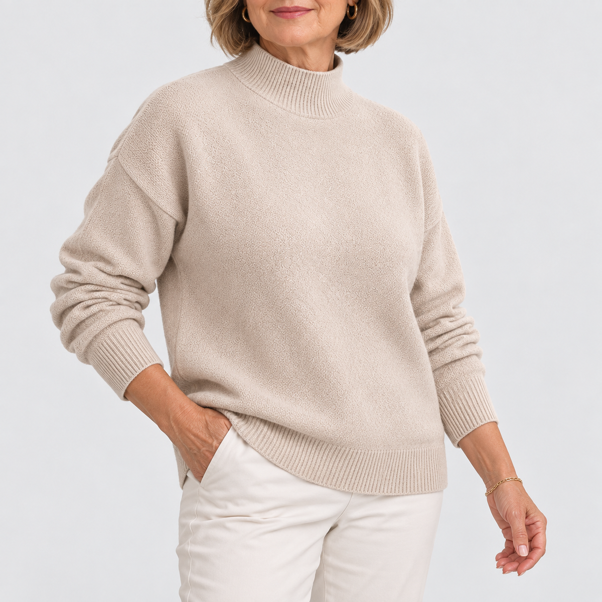 Amalia | Comfy Roll-Neck Jumper
