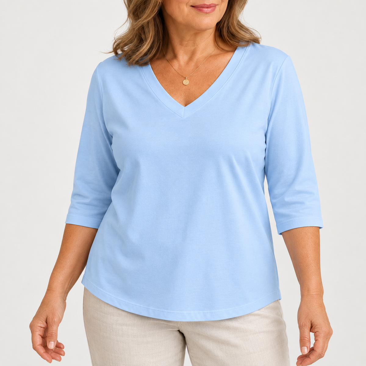 Mary-Ann | Comfort V-Neck Tee