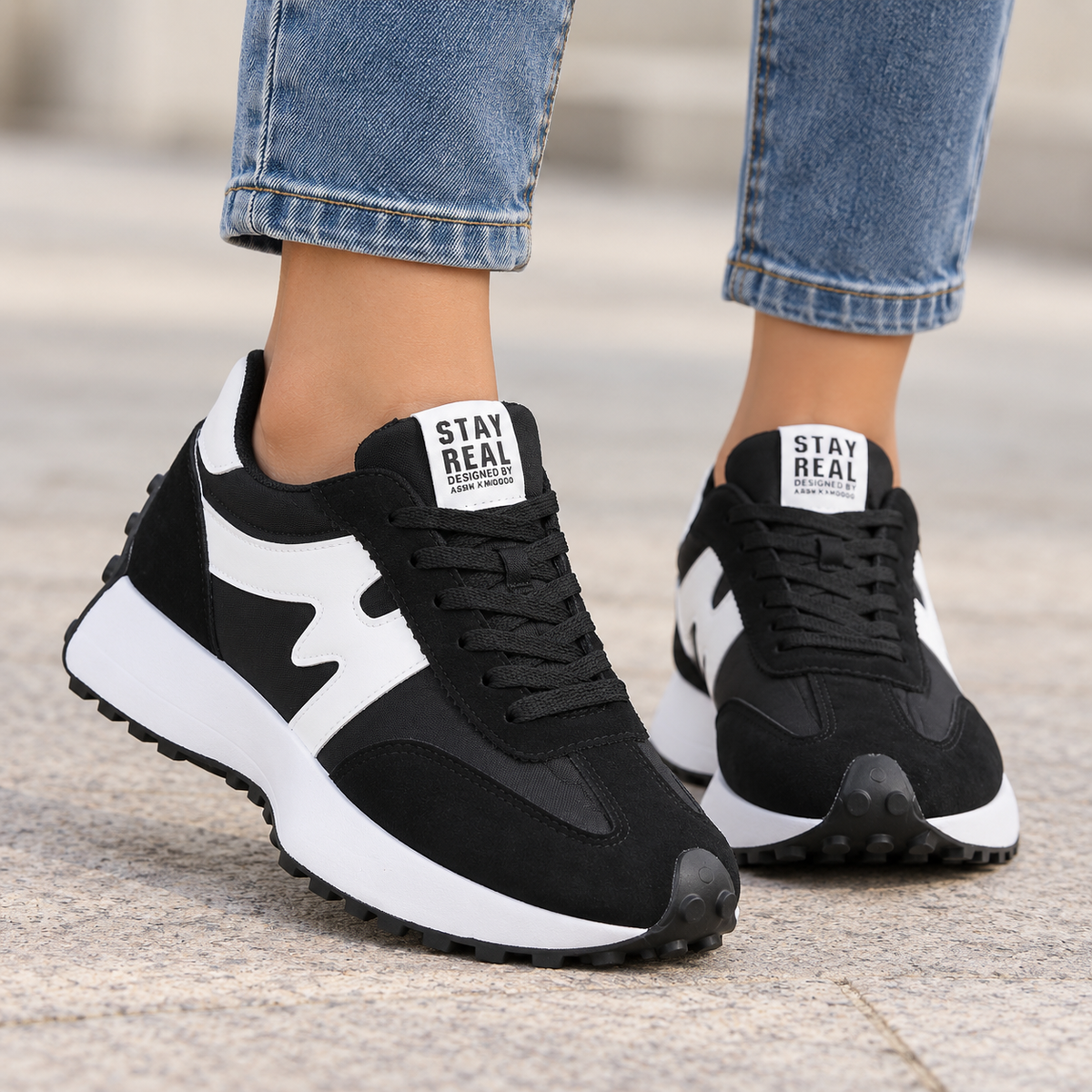 Marielle | Easy Elevated Step In Sneakers