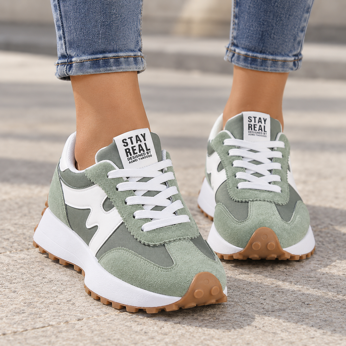 Marielle | Easy Elevated Step In Sneakers