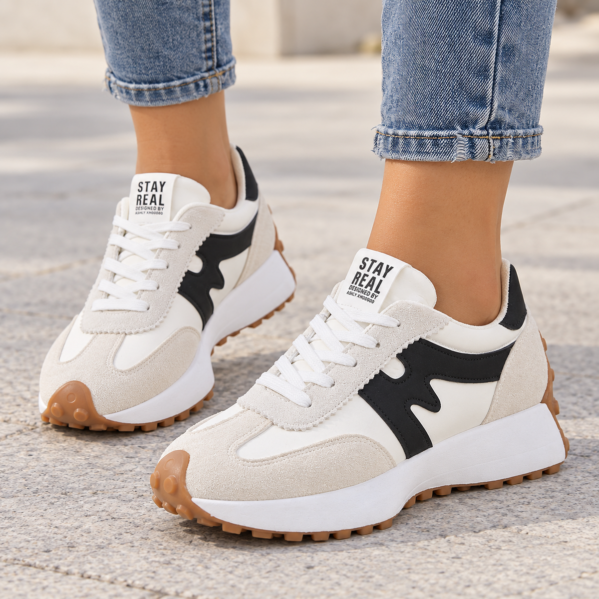 Marielle | Easy Elevated Step In Sneakers