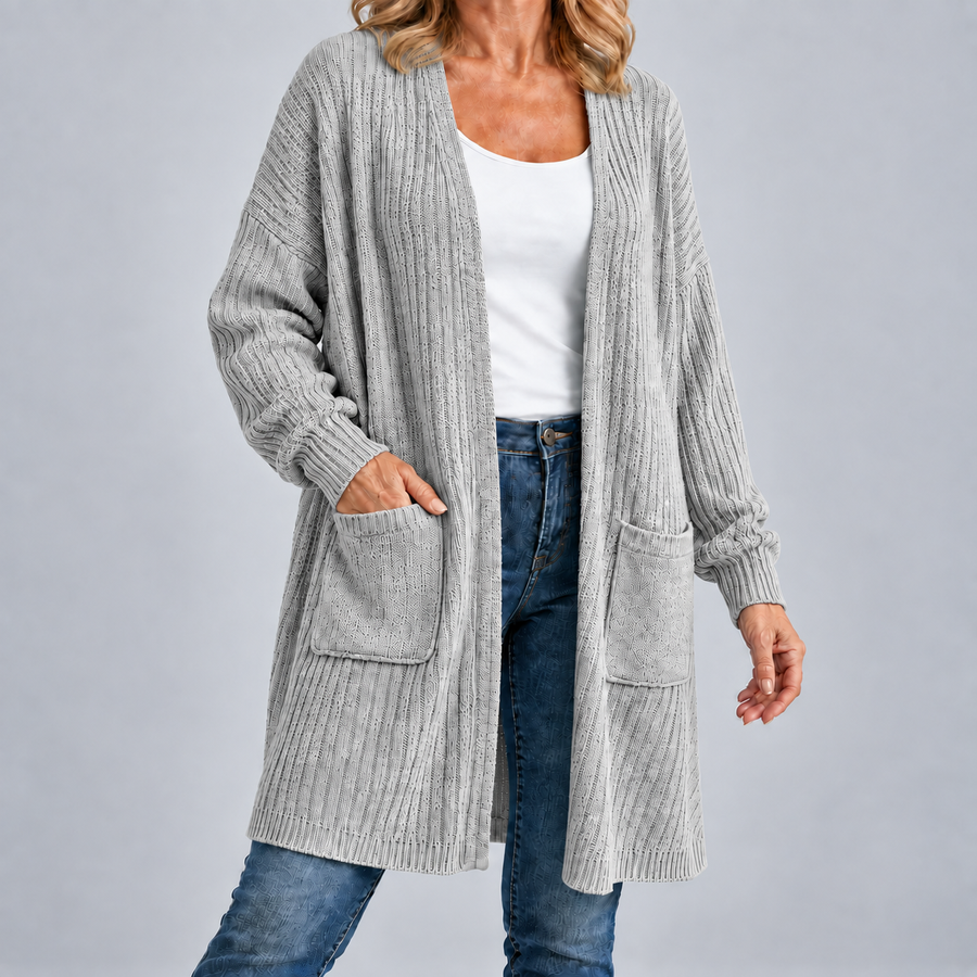 Stephanie | Ribbed Cardigan
