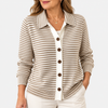 Marie | Comfy Striped Cardigan