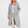 Brixley | Zip-Up Longline Cardigan