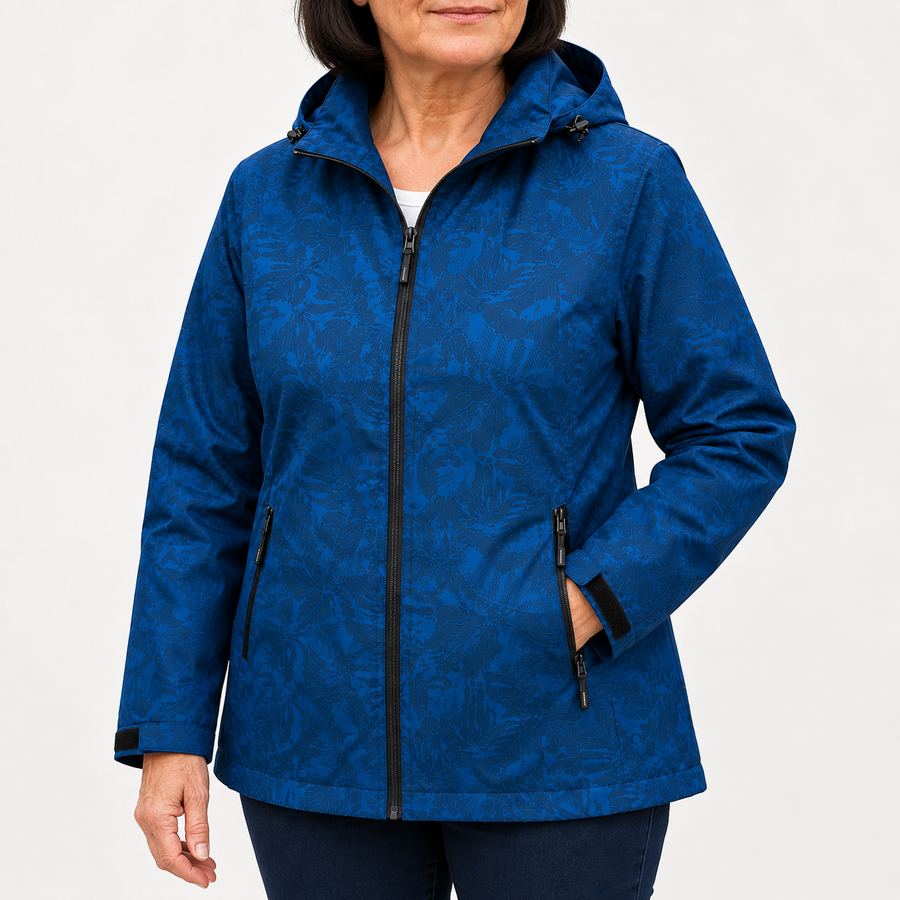 Vanessa | Leaf Print Jacket