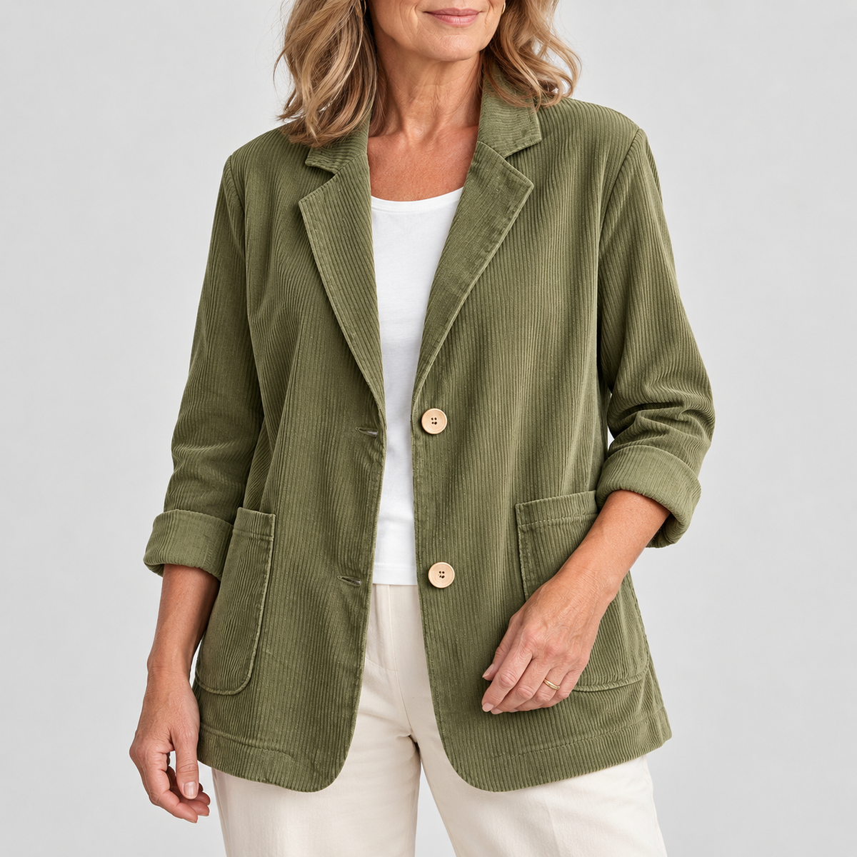 Greta | Single Breasted Blazer