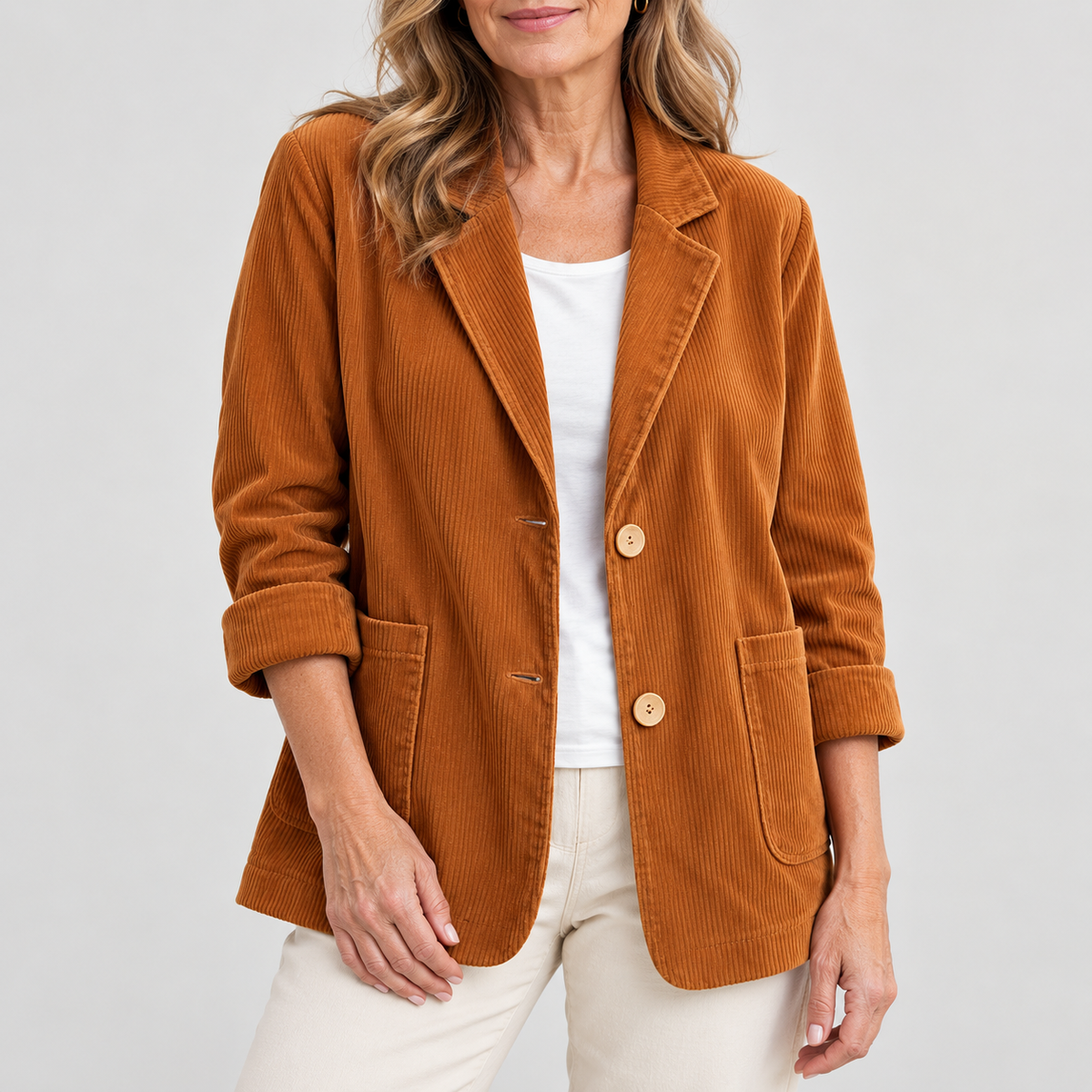 Greta | Single Breasted Blazer