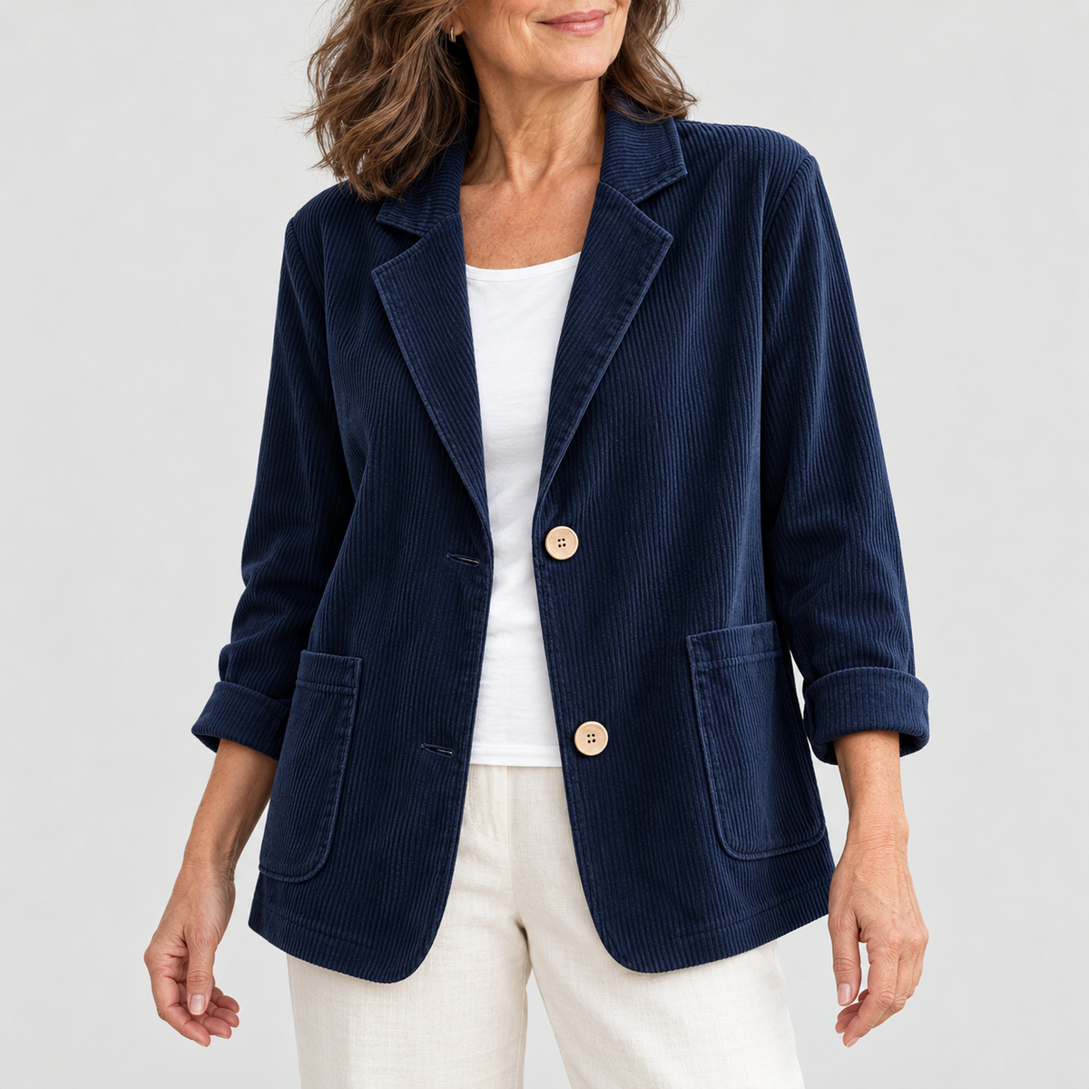 Greta | Single Breasted Blazer
