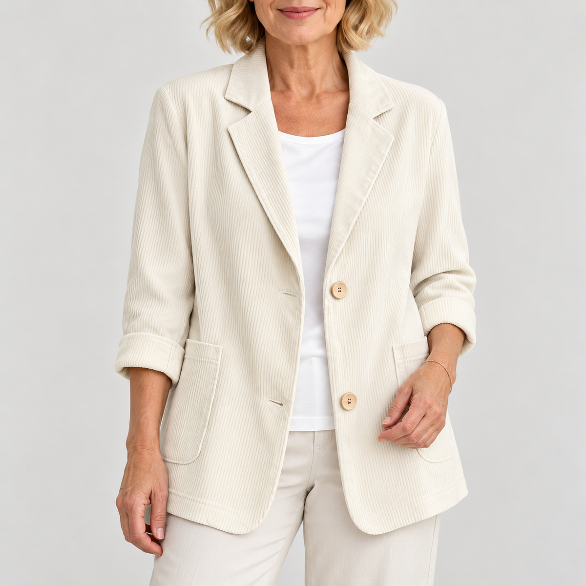 Greta | Single Breasted Blazer