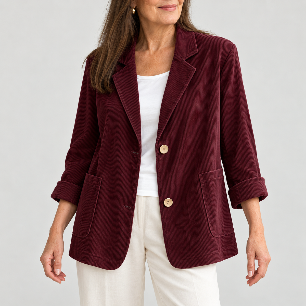 Greta | Single Breasted Blazer