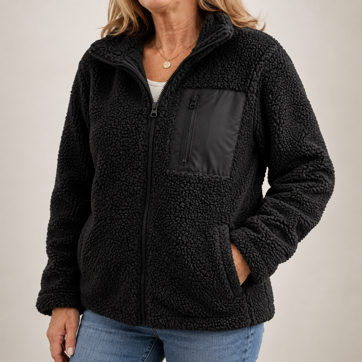 Aurelia Teddy Fleece Jacket