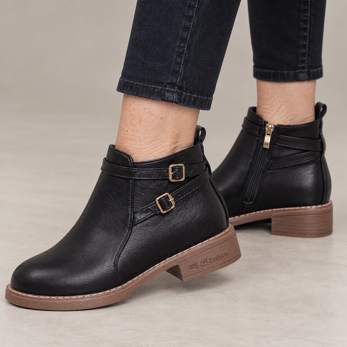 Chloe | Leather Ankle Boots