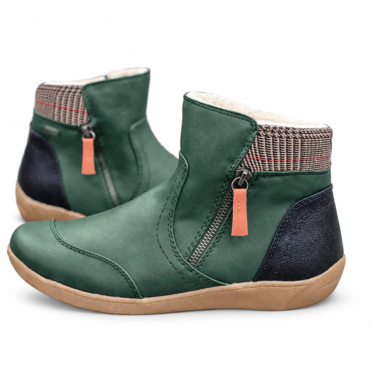 Mathilde | Comfy Zip Ankle Boots