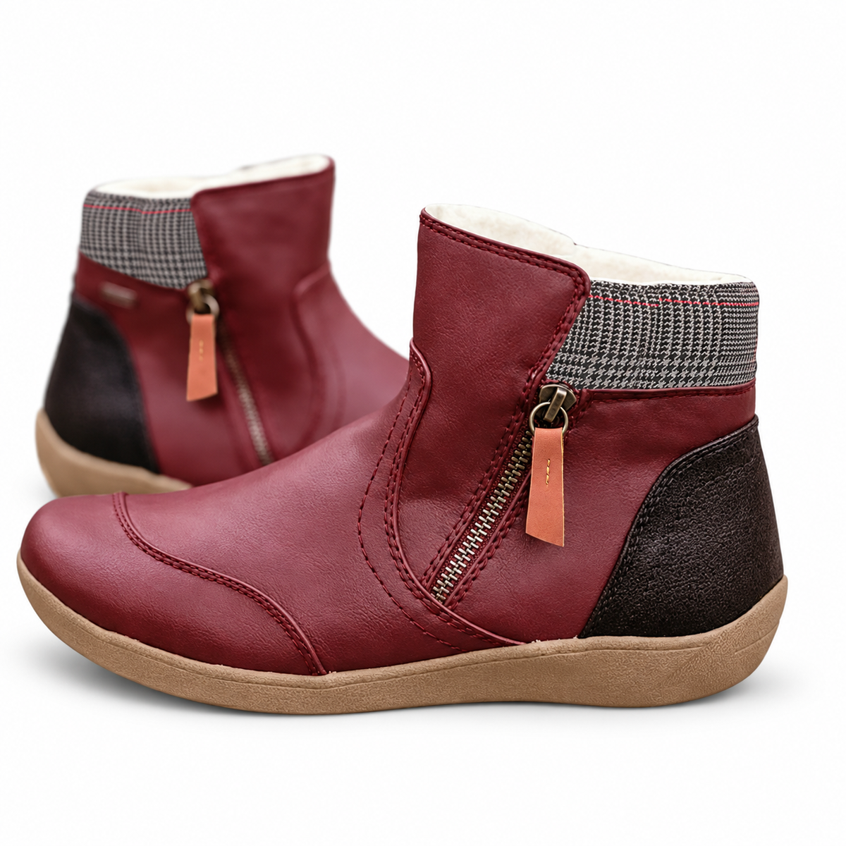 Mathilde | Comfy Zip Ankle Boots