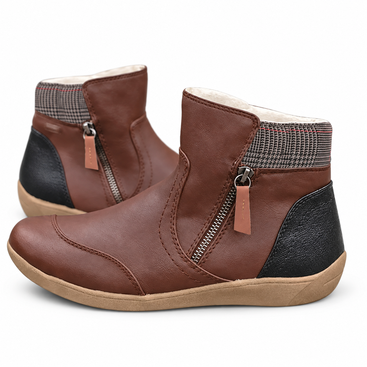 Mathilde | Comfy Zip Ankle Boots