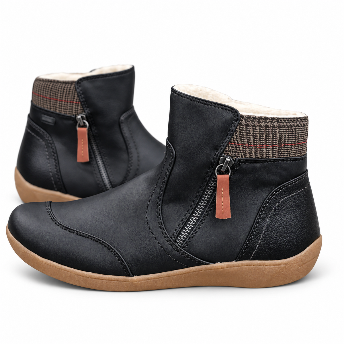 Mathilde | Comfy Zip Ankle Boots