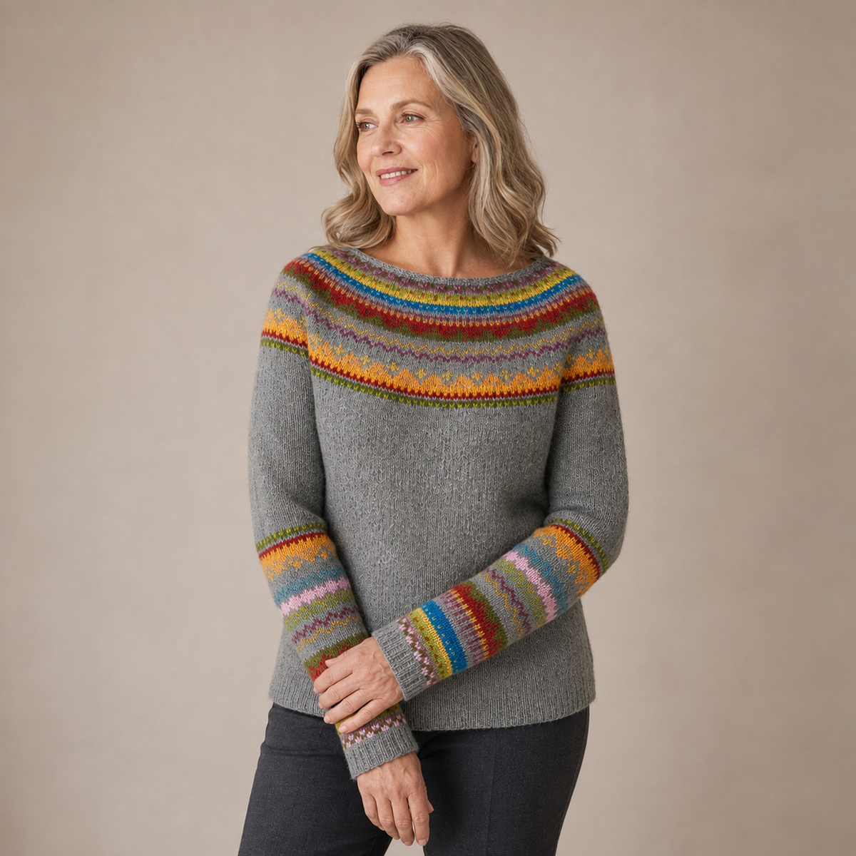 Rosalind Ribbed Knit Sweater