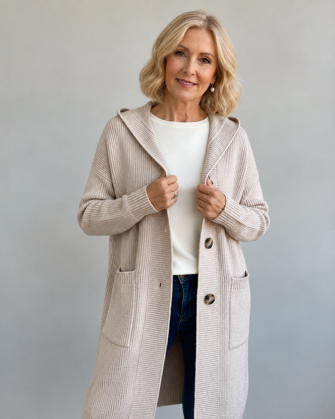 Comfy Long Knit Cardigan
