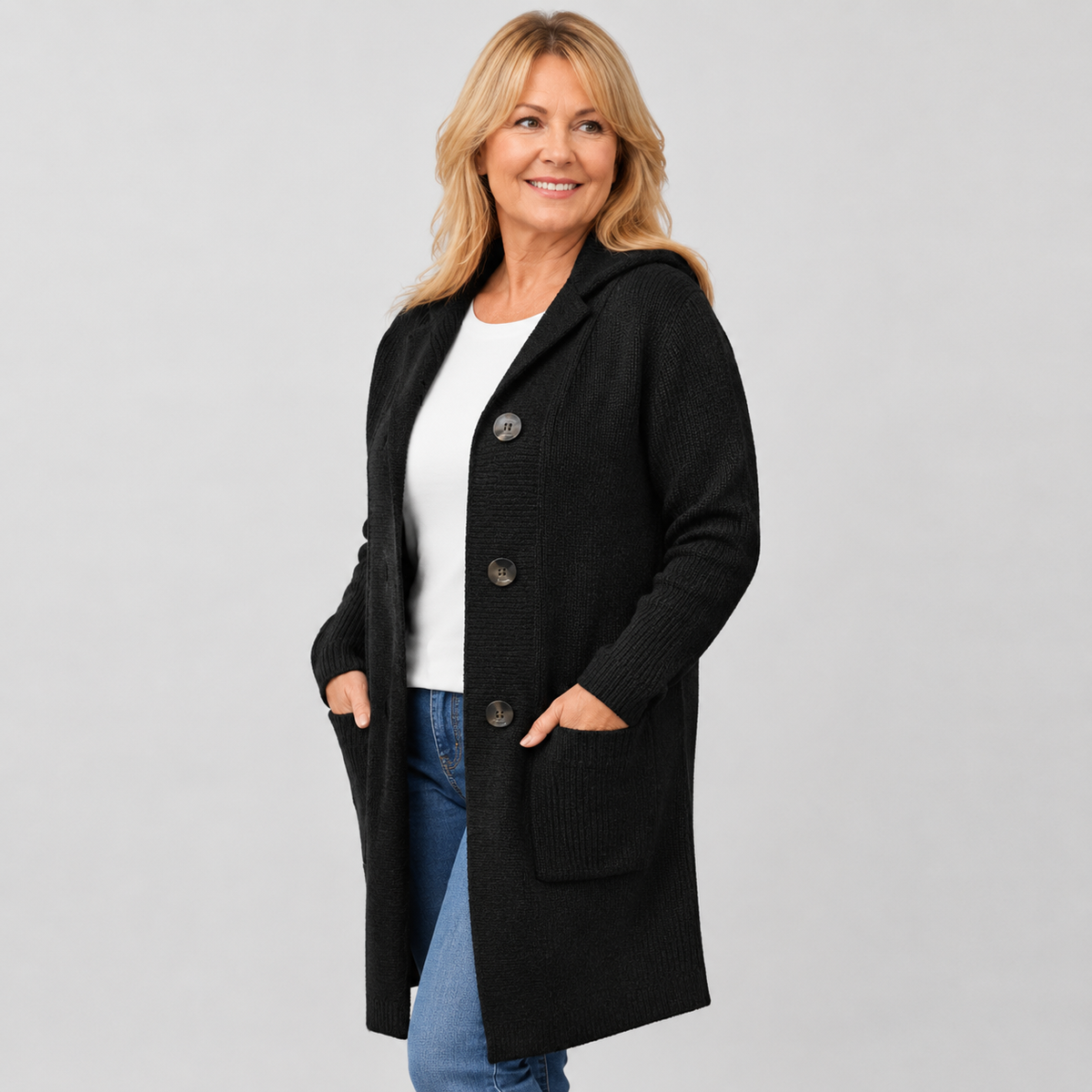 Comfy Long Knit Cardigan