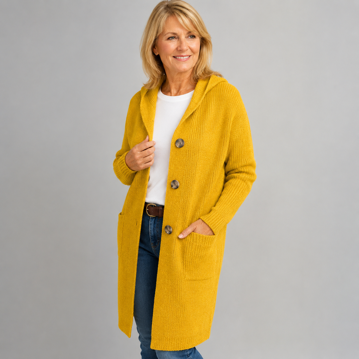 Comfy Long Knit Cardigan