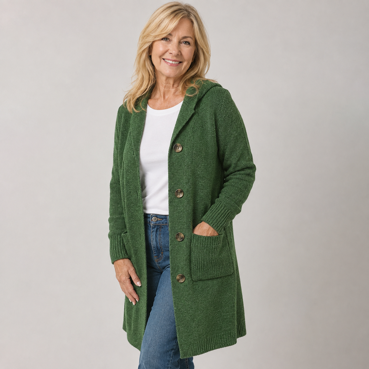 Comfy Long Knit Cardigan