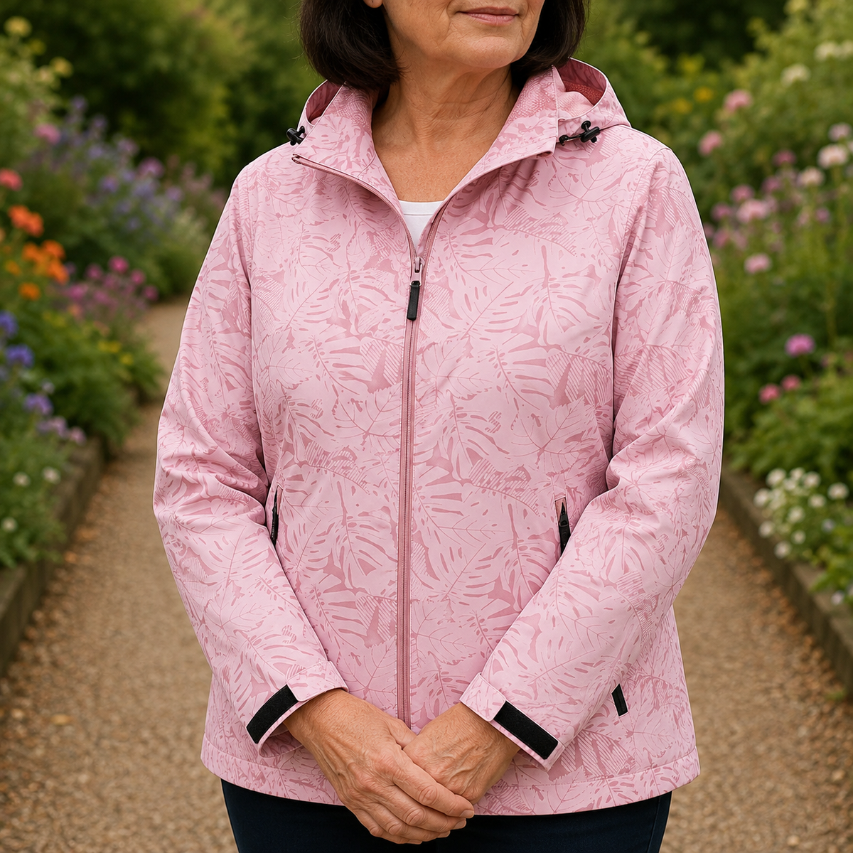 Hooded Windbreaker Jacket