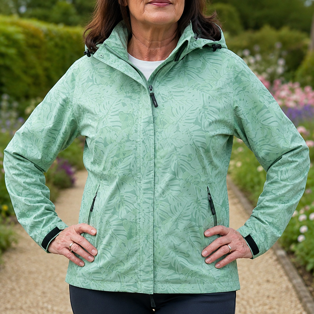 Hooded Windbreaker Jacket