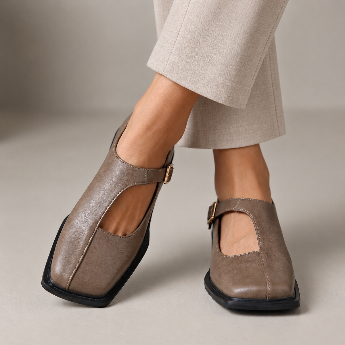 Rosalie | Comfort Leather Flats