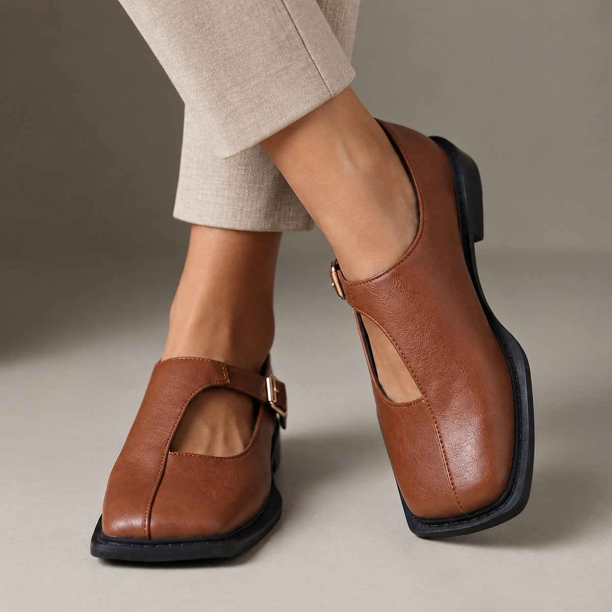 Rosalie | Comfort Leather Flats