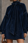 Octavia™ | Elegant Velvet Mini Dress