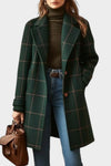 Adriana | Classic Check Autumn Coat