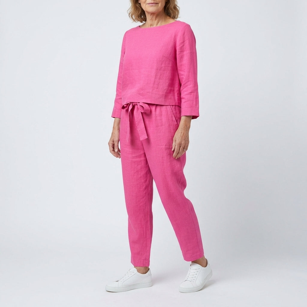 Celestine | Cotton Linen Monochrome Set