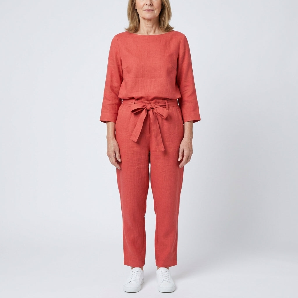 Celestine | Cotton Linen Monochrome Set