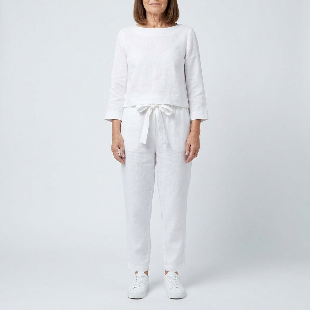 Celestine | Cotton Linen Monochrome Set