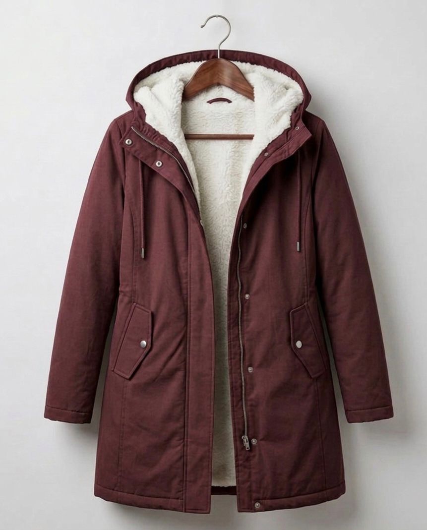 Marjorie | Cozy Hooded Weatherproof Coat