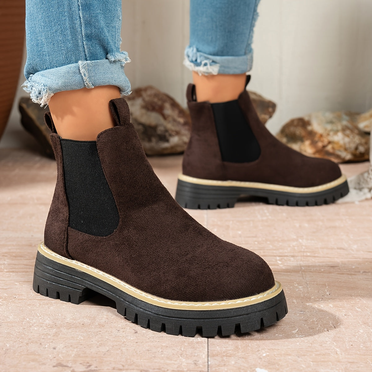 Comfy Chelsea Ankle Boots