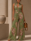 Caelia – Villa Pleated Jumpsuit