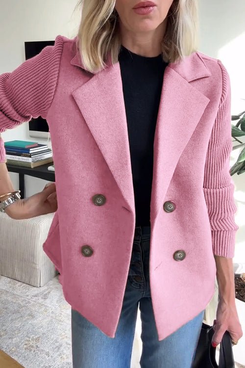 Kristiana Elegant Knitted Blazer