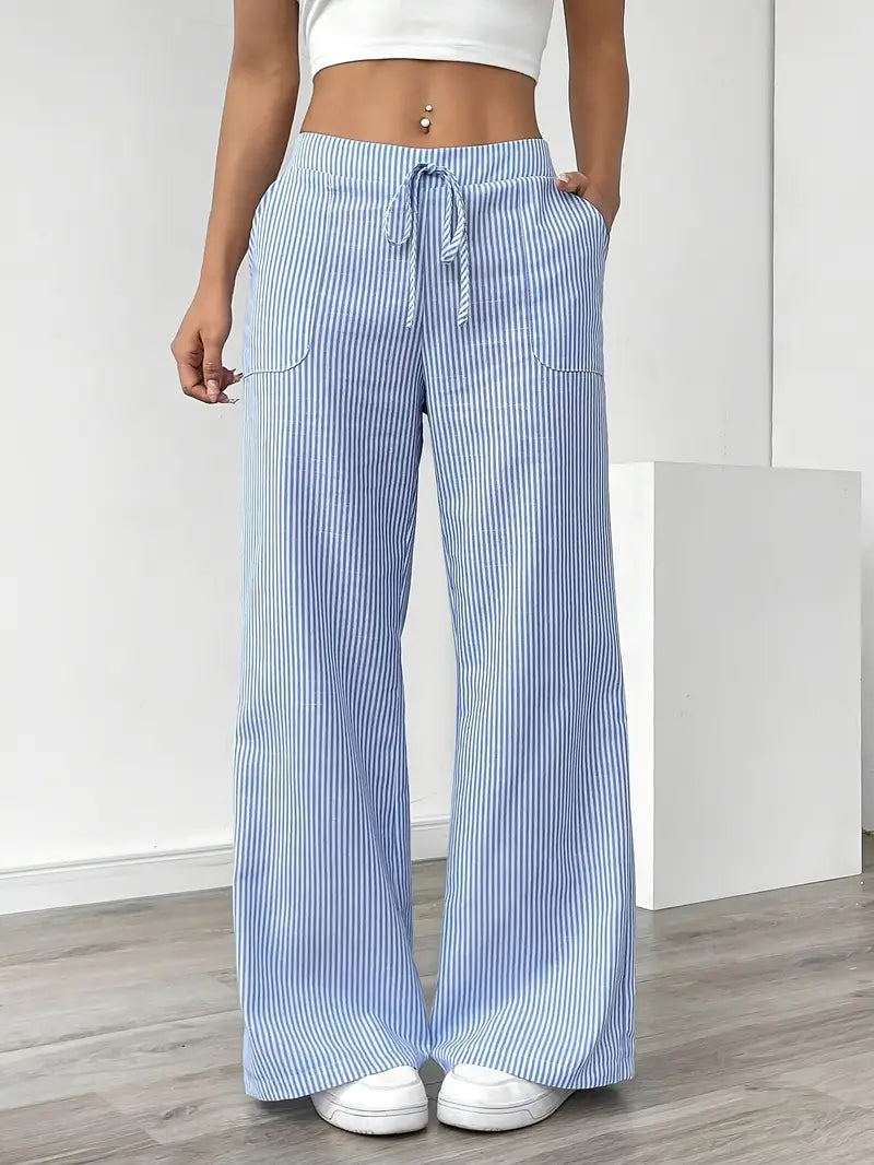 Elise Relaxed Stripe Pants