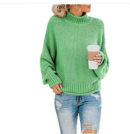 Sarah | Comfy Turtleneck Knitted Long Sleeve