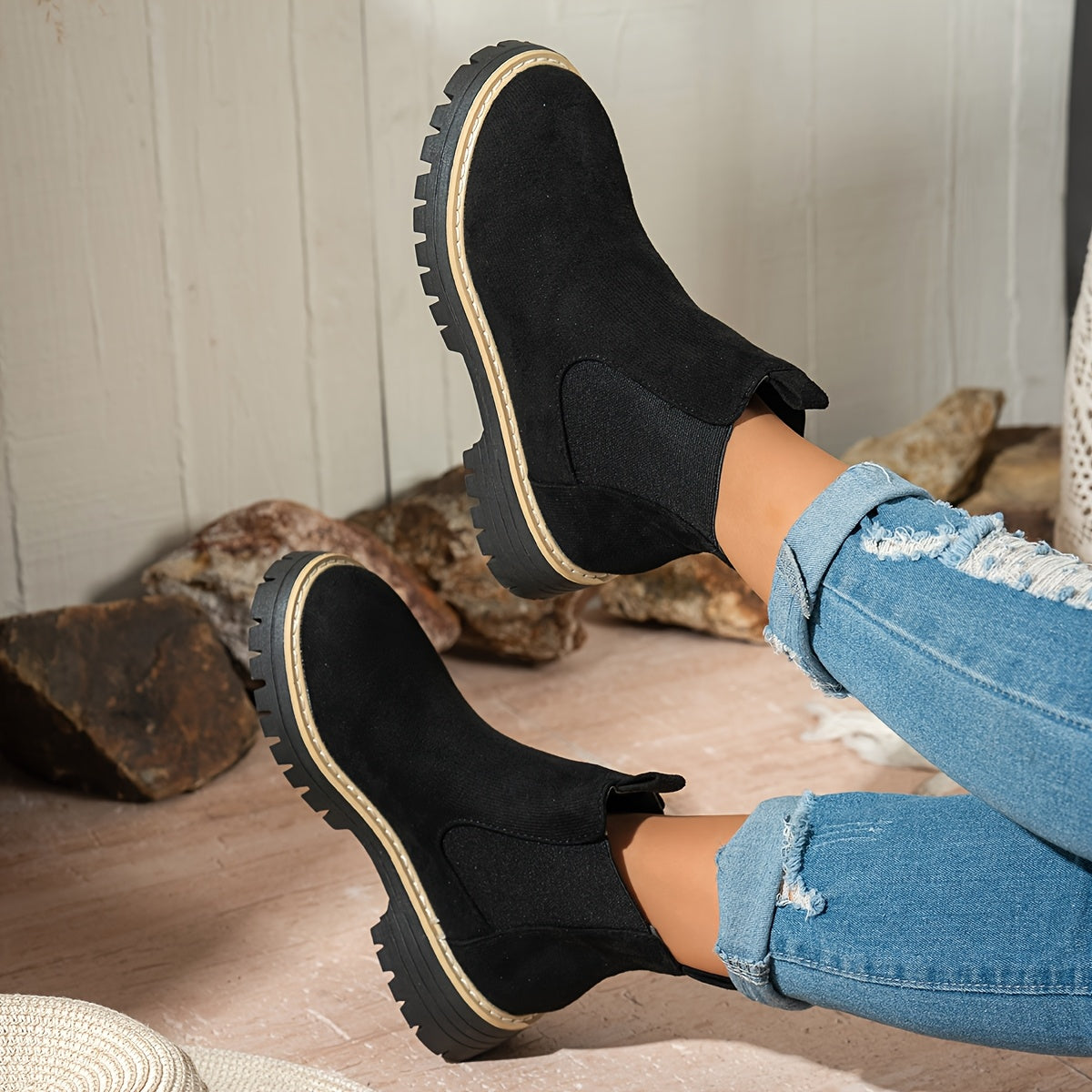 Comfy Chelsea Ankle Boots