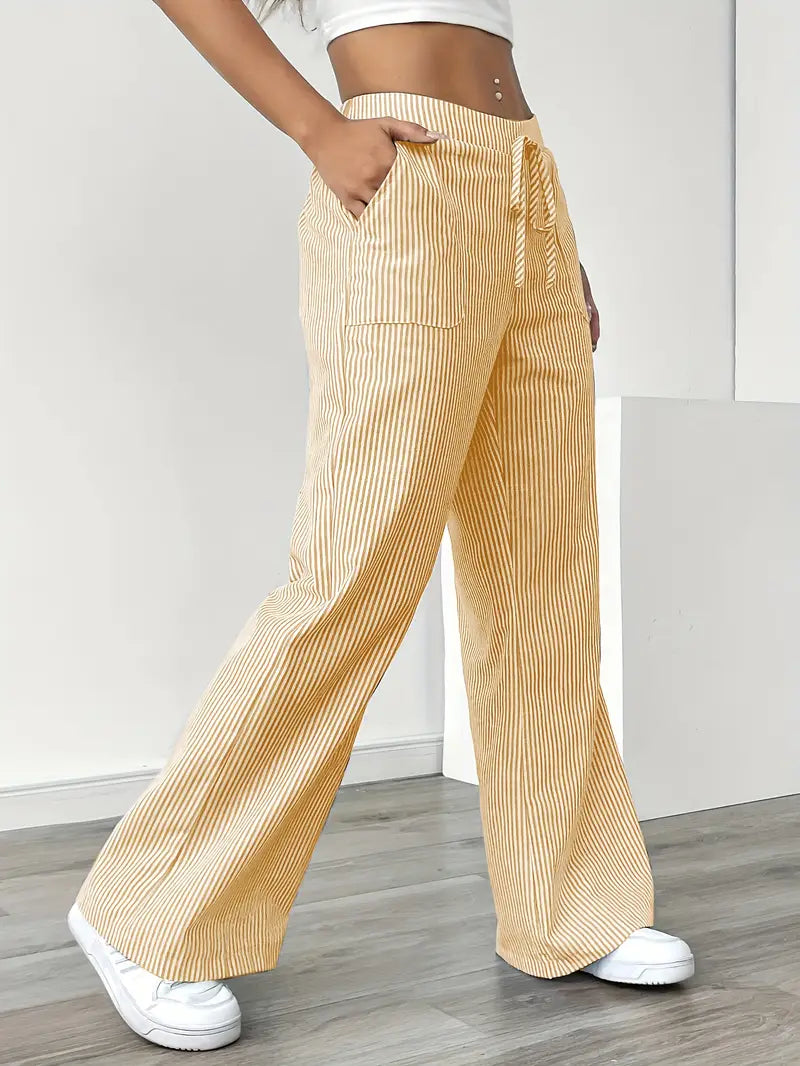 Elise Relaxed Stripe Pants