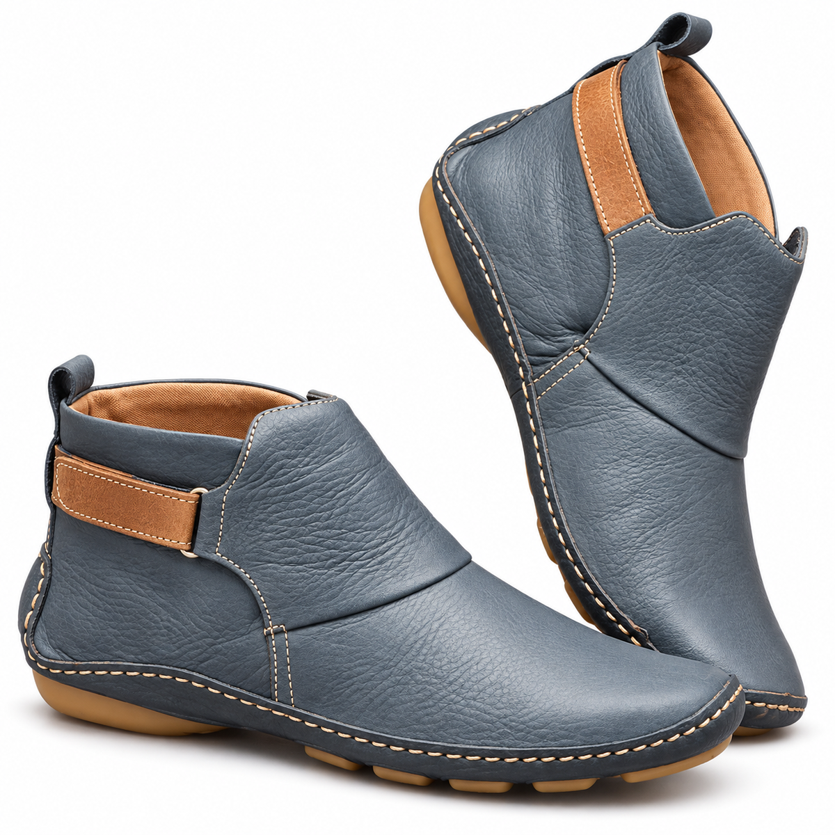 Maddy | Comfy Leather Ankle Boots